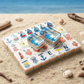 Ocean Blue Mermaid Mahjong — 160 Tiles