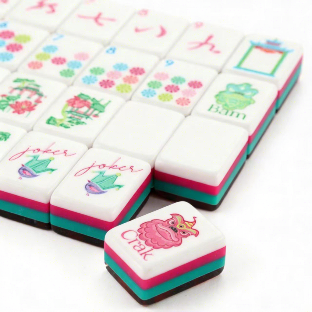 Stripe & Tortoise Mahjong — 160 Tiles
