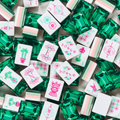 Emerald Green Mahjong Set — 160 Tiles