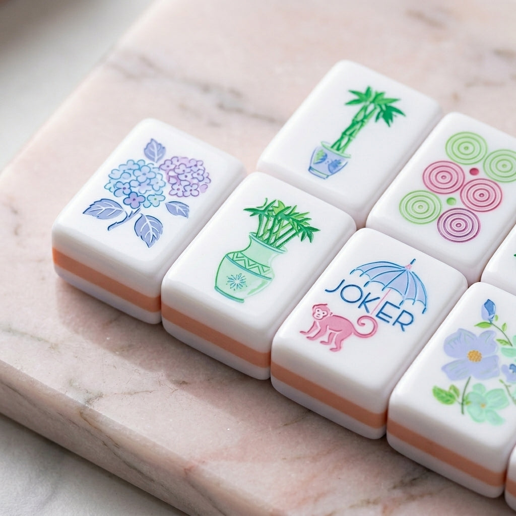Garden Party Mahjong Set — 160 Tiles