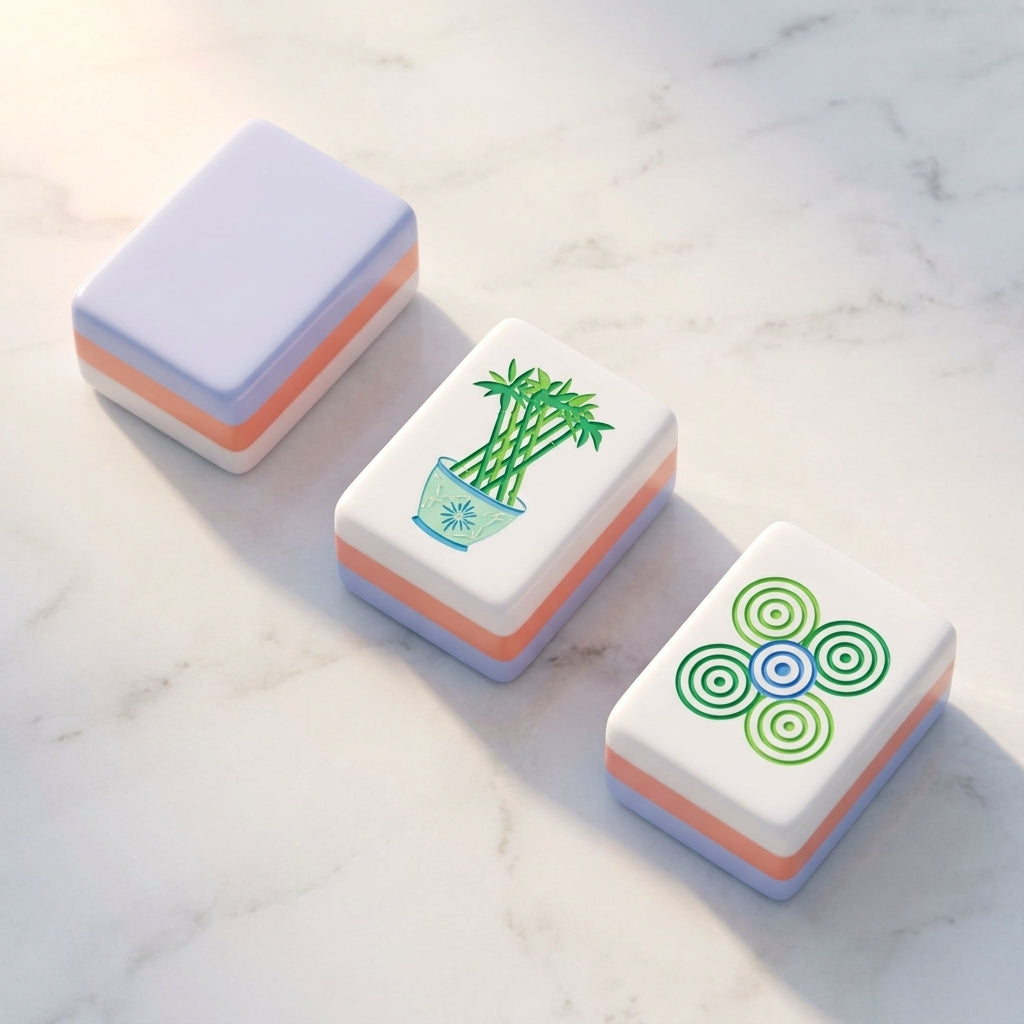 Garden Party Mahjong Set — 160 Tiles