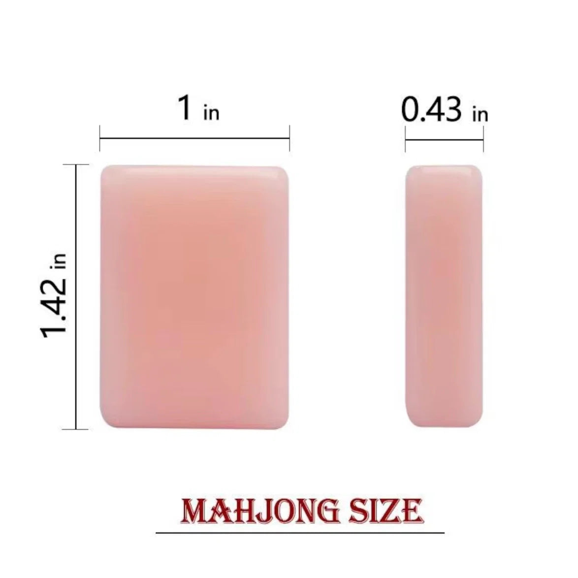 Pastel Floral Mahjong Set — 160 Tiles
