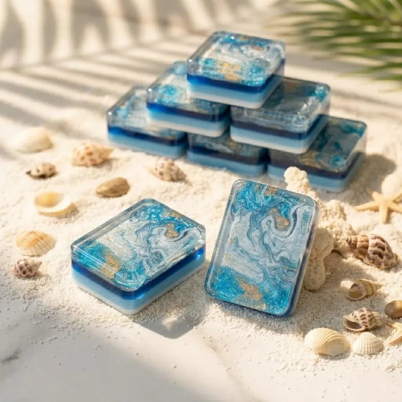 Ocean Blue Mermaid Mahjong — 160 Tiles