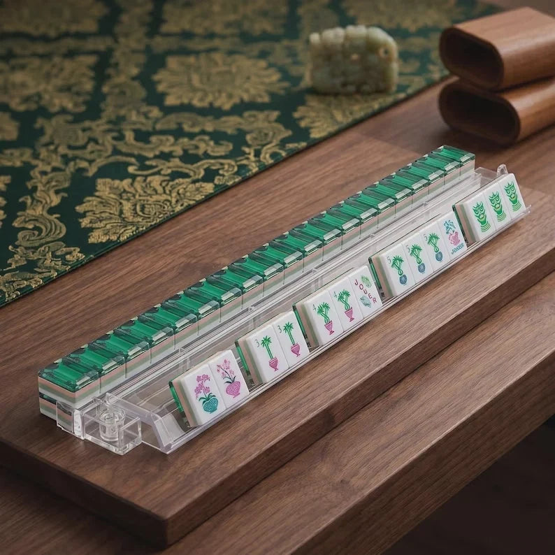 Emerald Green Mahjong Set — 160 Tiles