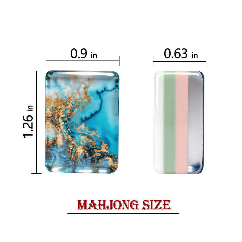 Ocean Blue Mermaid Mahjong — 160 Tiles